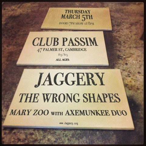 Jaggery @ Club Passim